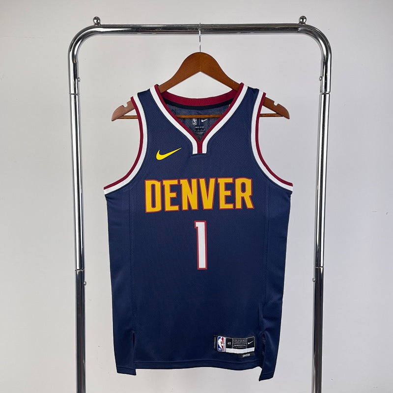 Maillot Denver Nuggets Icon Edition - Bleu marine