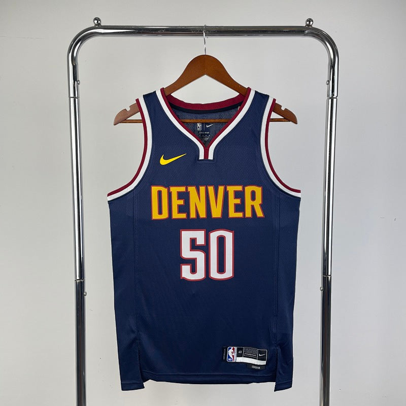 Maillot Denver Nuggets Icon Edition - Bleu marine