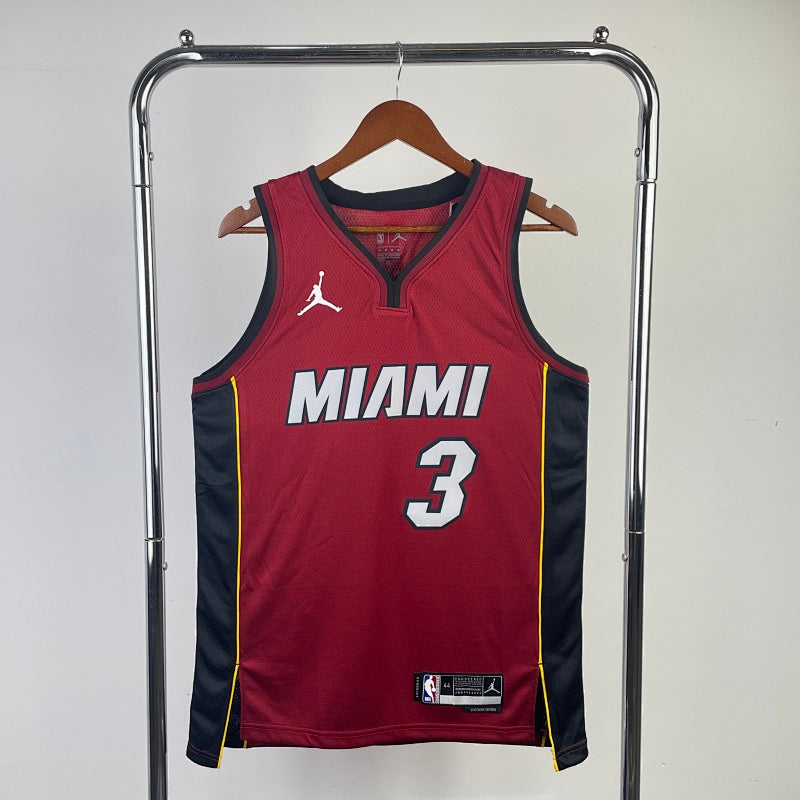 Maillot Miami Heat Statement Edition - Rouge