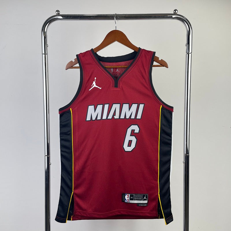 Maillot Miami Heat Statement Edition - Rouge