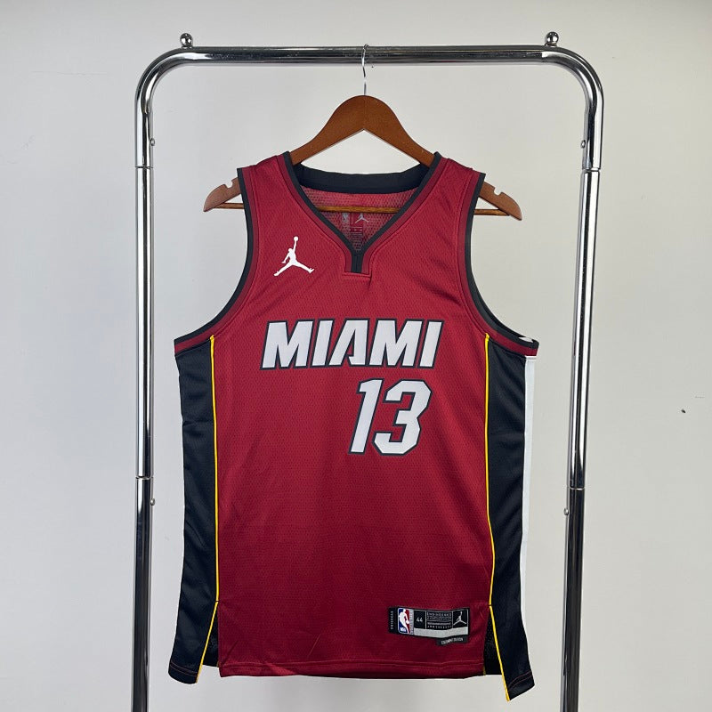 Maillot Miami Heat Statement Edition - Rouge