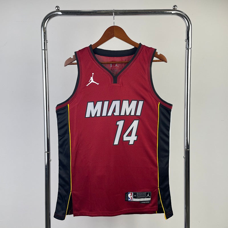 Maillot Miami Heat Statement Edition - Rouge