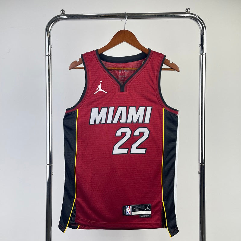 Maillot Miami Heat Statement Edition - Rouge