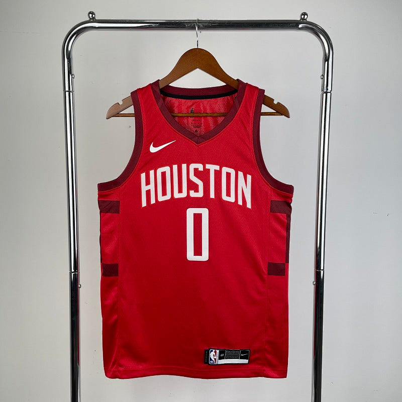 Maillot Houston Rockets Earned Edition - Rouge