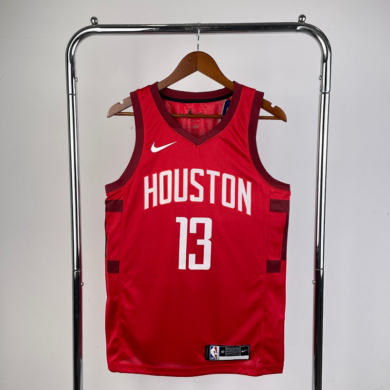 Maillot Houston Rockets Earned Edition - Rouge