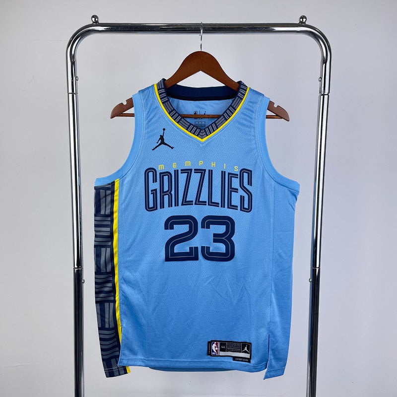 Maillot Memphis Grizzlies Statement Edition 2022-23 - Bleu clair