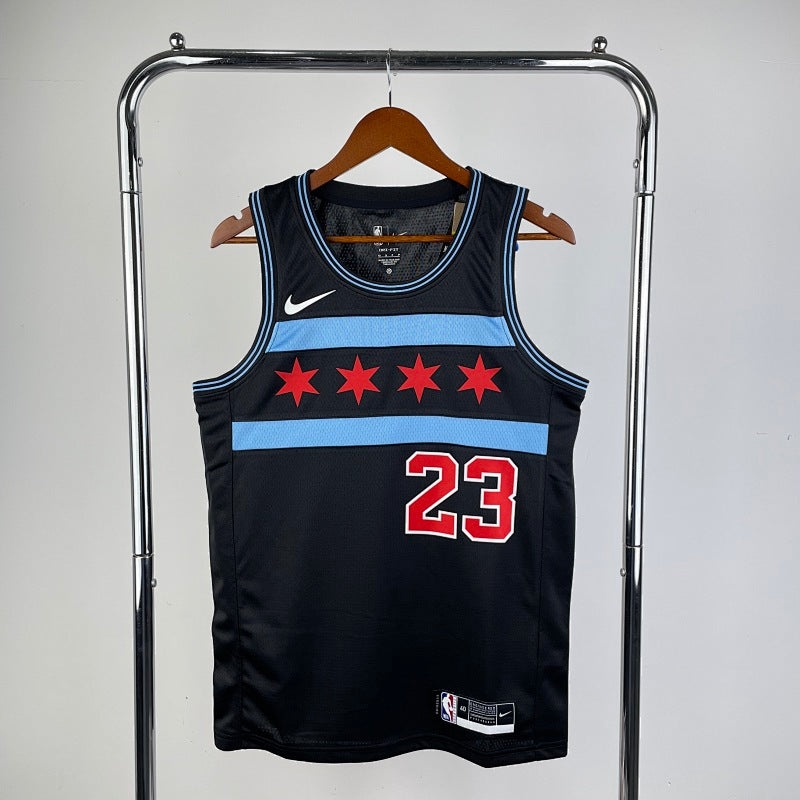 Maillot Chicago Bulls City Edition 2018-19 - Noir