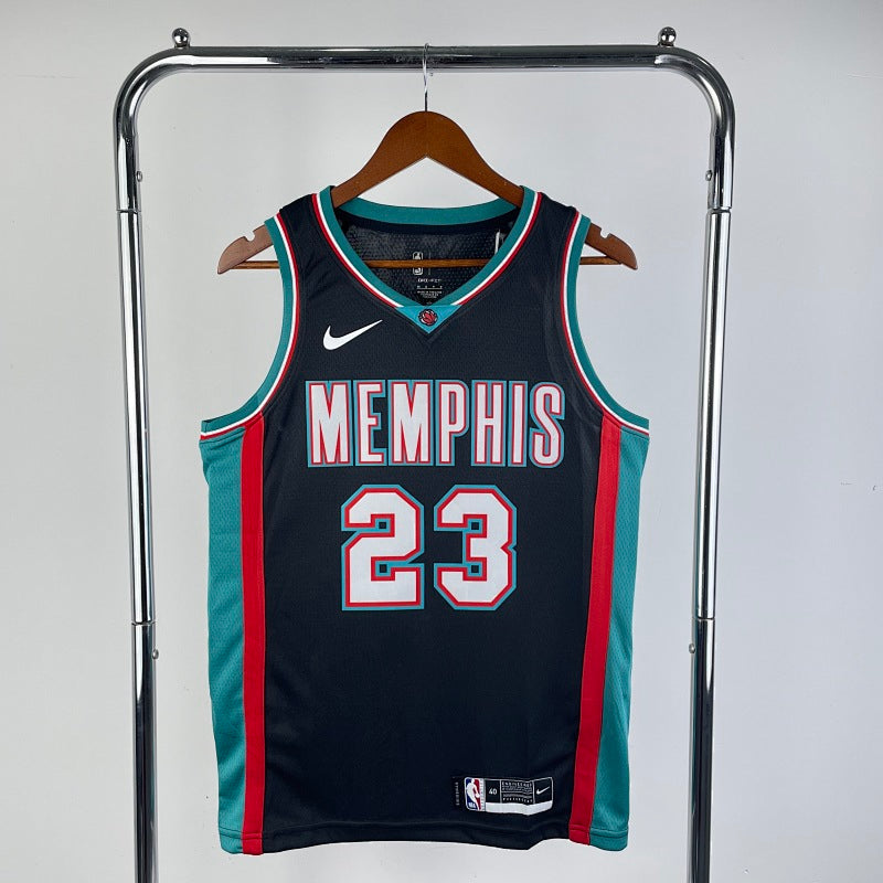 Maillot Memphis Grizzlies Classic Edition Retro Memphis - Noir