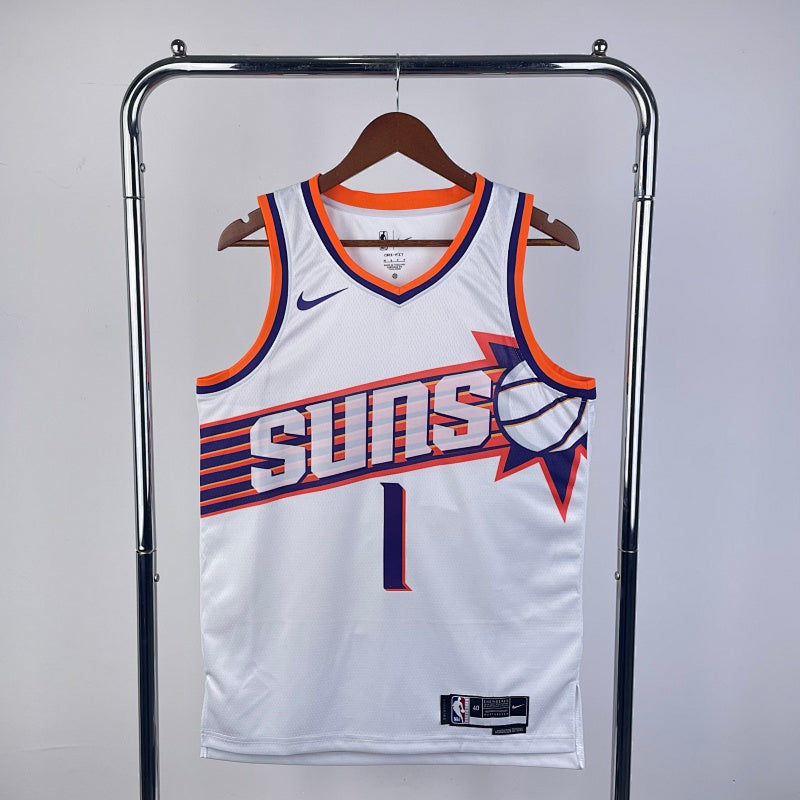 Maillot Phoenix Suns Association Edition 2023-24 Sunburst - Blanc