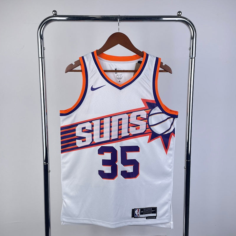 Maillot Phoenix Suns Association Edition 2023-24 Sunburst - Blanc