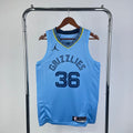 Maillot Memphis Grizzlies Statement Edition Retro - Bleu clair