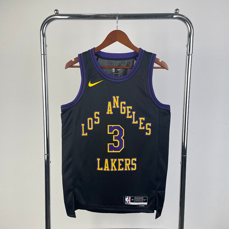 Maillot Los Angeles Lakers City Edition 2023-24 The California Dream - Noir