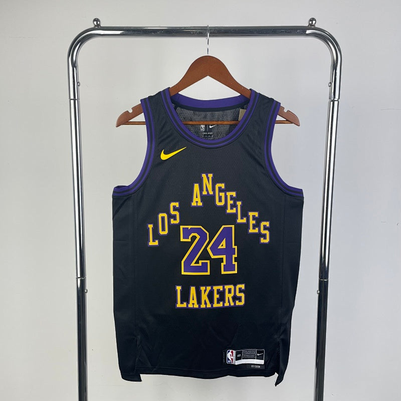 Maillot Los Angeles Lakers City Edition 2023-24 The California Dream - Noir