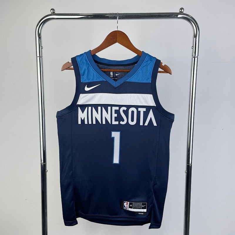 Maillot Minnesota Timberwolves Icon Edition - Bleu marine
