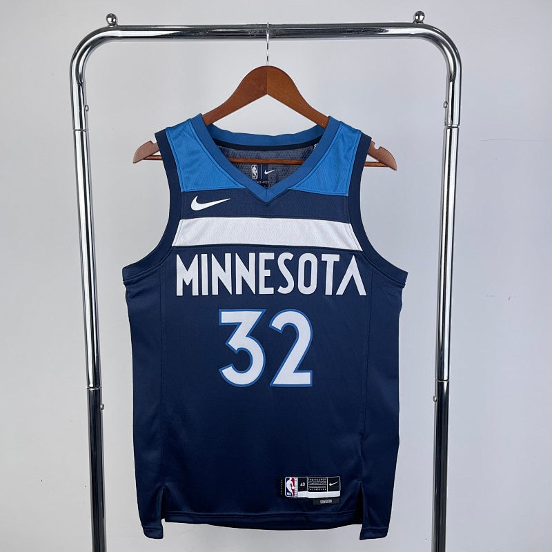 Maillot Minnesota Timberwolves Icon Edition - Bleu marine