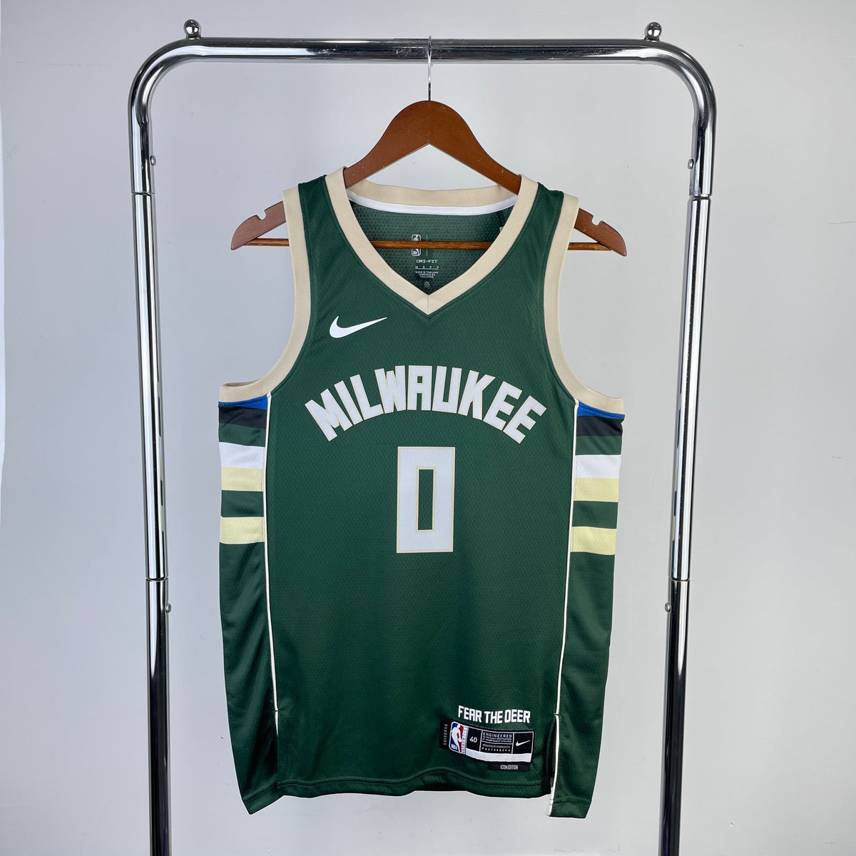 Maillot Milwaukee Bucks Icon Edition - Vert