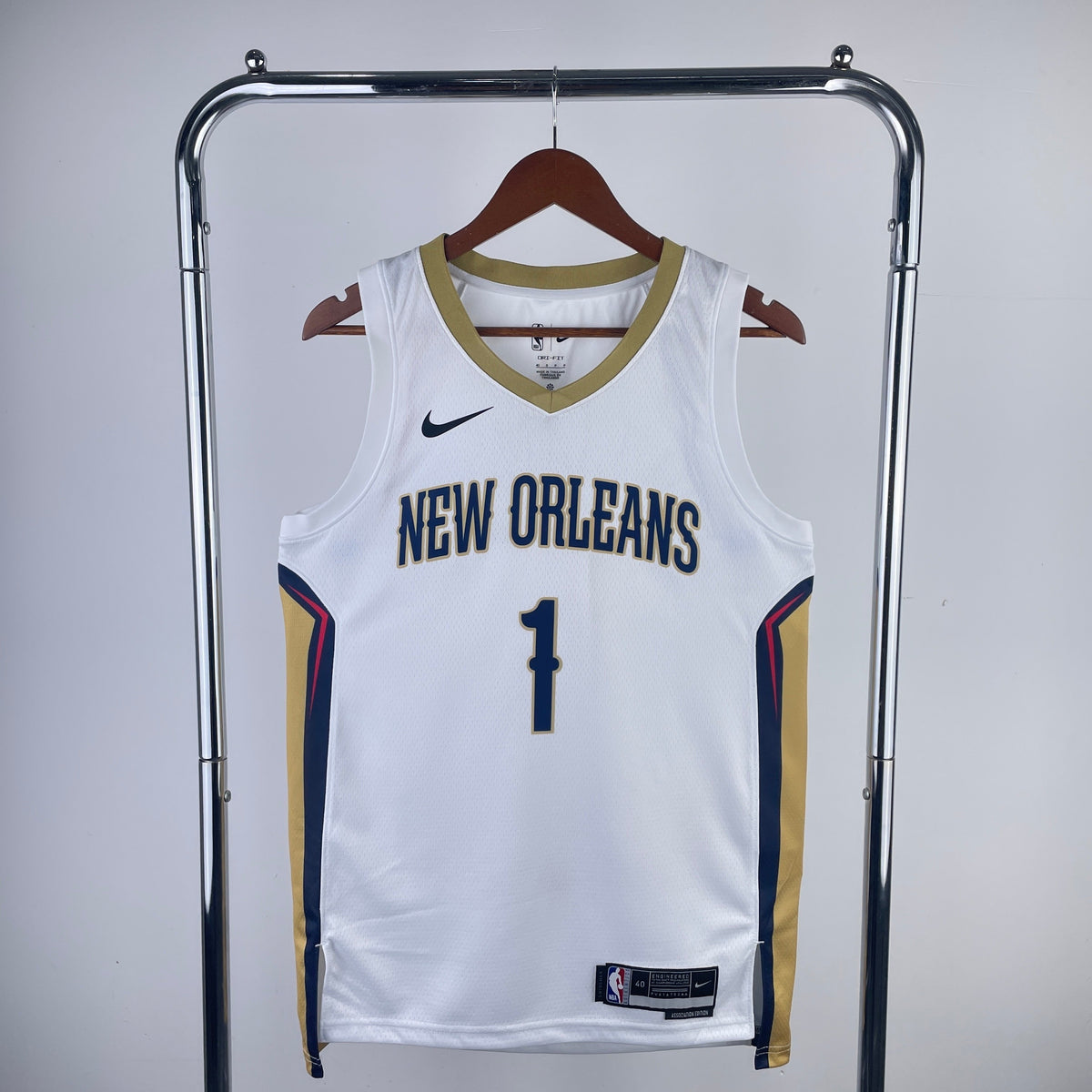 Maillot New Orleans Pelicans Association Edition - Blanc