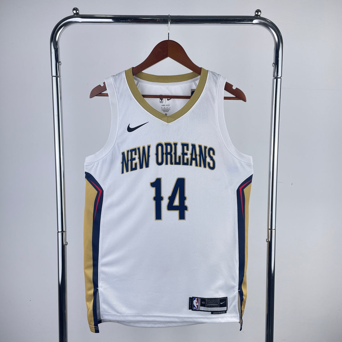Maillot New Orleans Pelicans Association Edition - Blanc