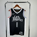 Maillot Los Angeles Clippers City Edition 2020-21 Los Angeles - Noir