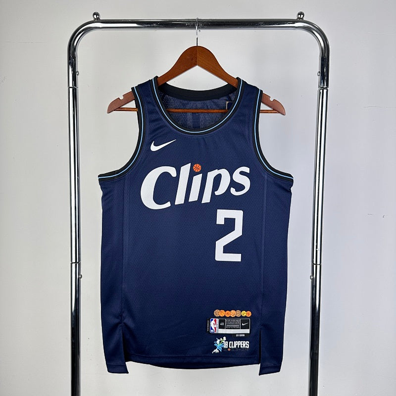 Maillot Los Angeles Clippers City Edition 2023-24 LA x Jonas Wood - Bleu marine