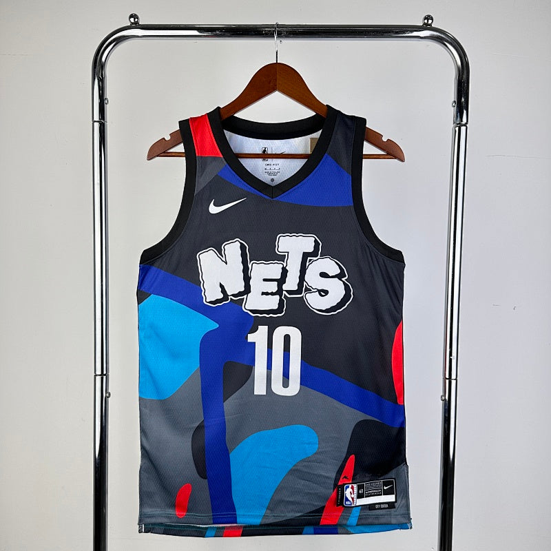 Maillot Brooklyn Nets City Edition 2023-24 KAWS - Bleu et noir
