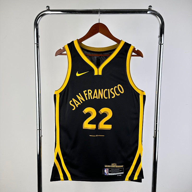 Maillot Golden State Warriors City Edition 2023-24 - Noir