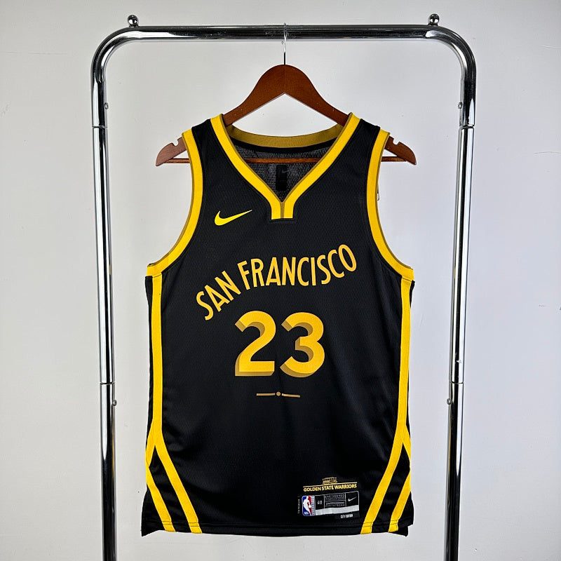 Maillot Golden State Warriors City Edition 2023-24 - Noir