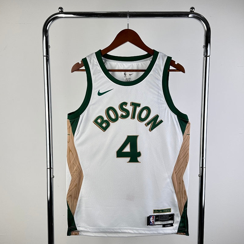 Maillot Boston Celtics City Edition 2023-24 - Blanc et vert