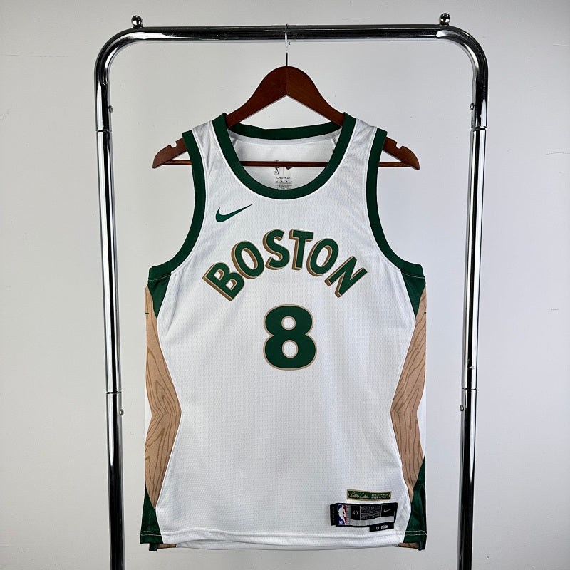 Maillot Boston Celtics City Edition 2023-24 - Blanc et vert
