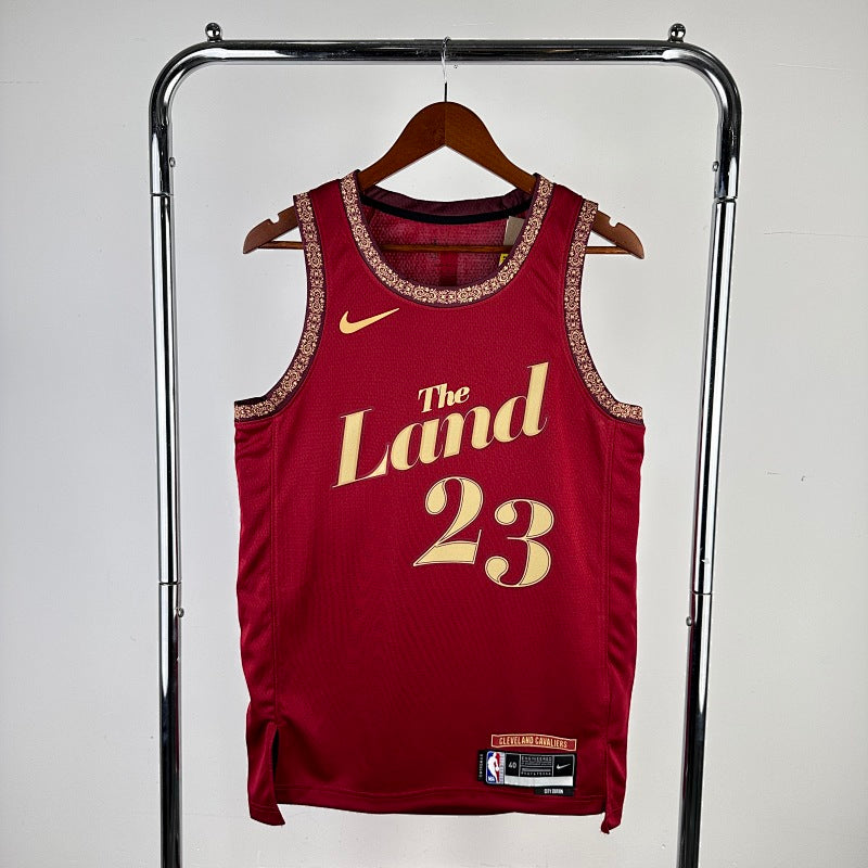 Maillot Cleveland Cavaliers City Edition 2023-24 Playbill - Bordeaux