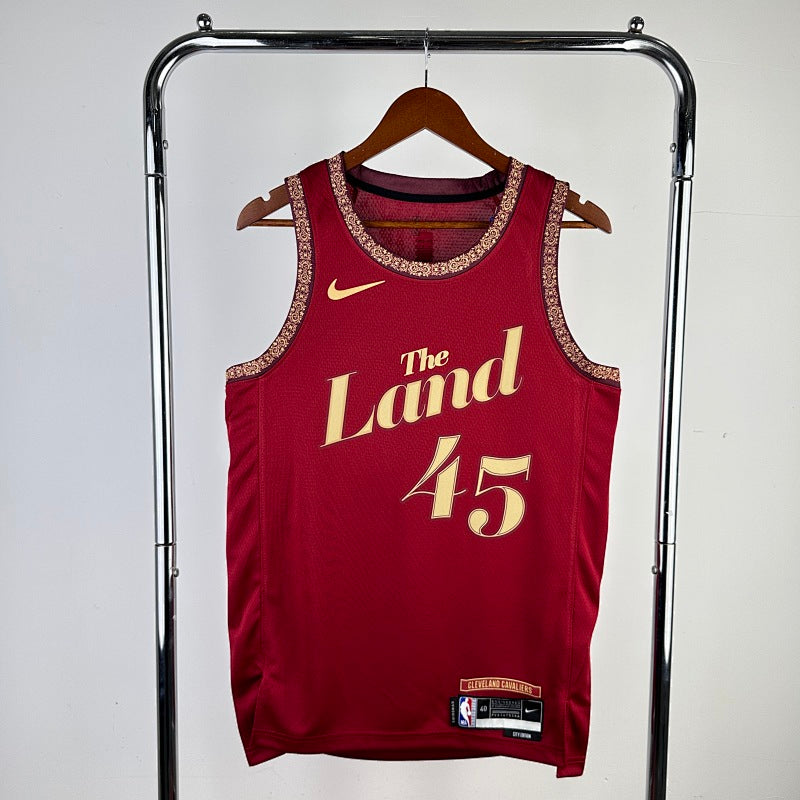 Maillot Cleveland Cavaliers City Edition 2023-24 Playbill - Bordeaux