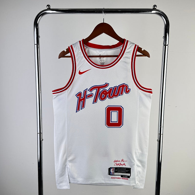 Maillot Houston Rockets City Edition 2023-24 Hometown Heroes - Blanc