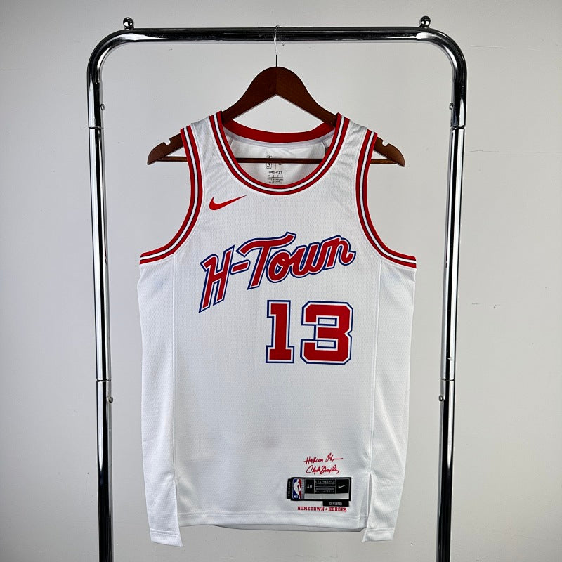 Maillot Houston Rockets City Edition 2023-24 Hometown Heroes - Blanc