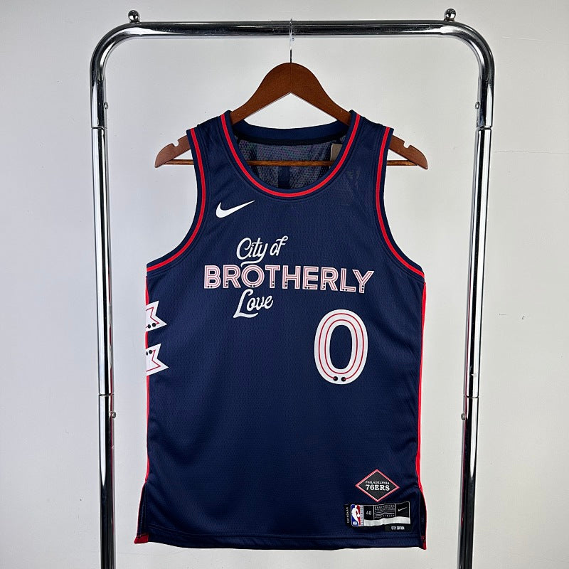 Maillot Philadelphia 76ers City Edition 2023-24 Reading Terminal Market - Bleu marine