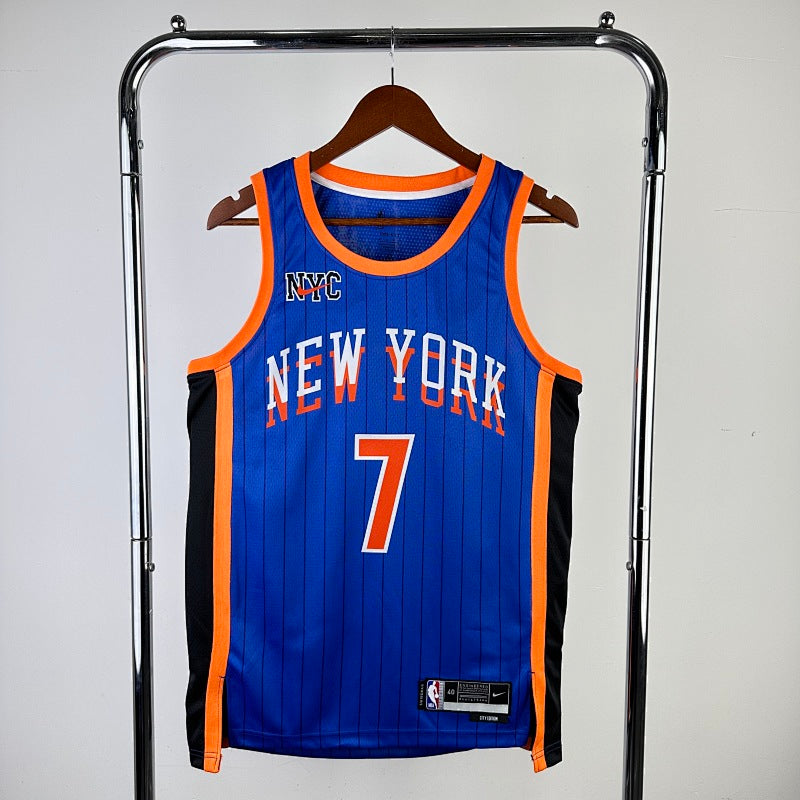 Maillot New York Knicks City Edition 2023-24 - Bleu