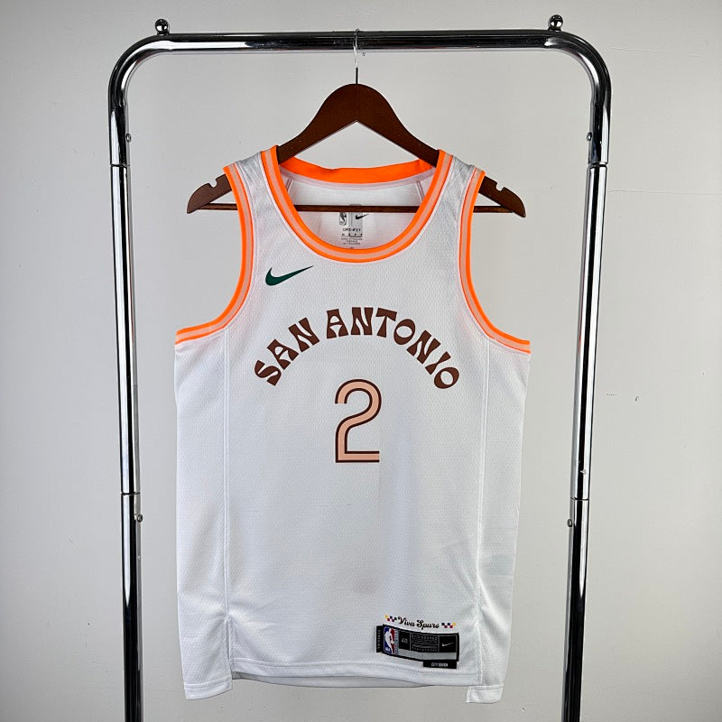 Maillot San Antonio Spurs City Edition 2023-24 Viva Spurs - Blanc