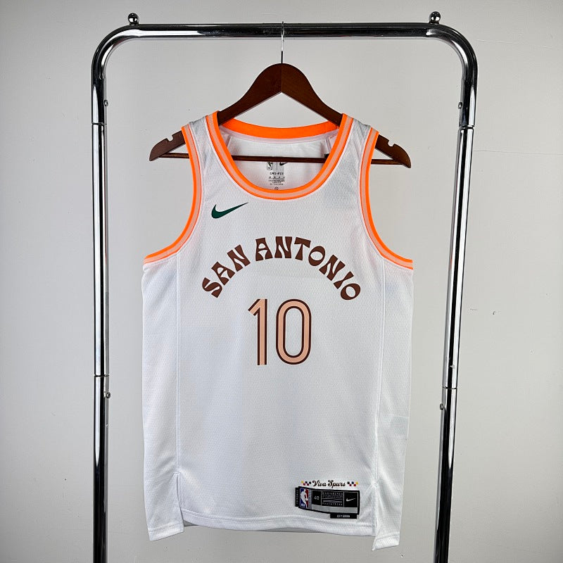 Maillot San Antonio Spurs City Edition 2023-24 Viva Spurs - Blanc