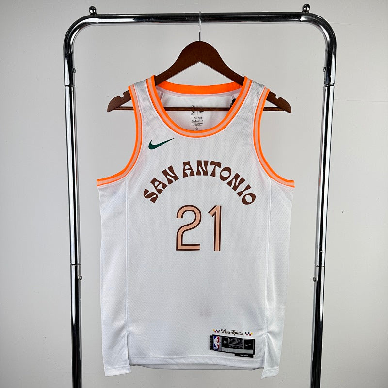 Maillot San Antonio Spurs City Edition 2023-24 Viva Spurs - Blanc