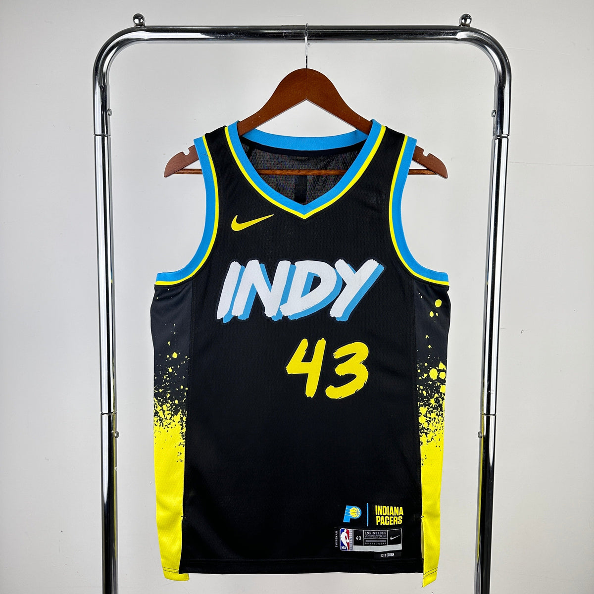 Maillot Indiana Pacers City Edition 2023-24 - Noir