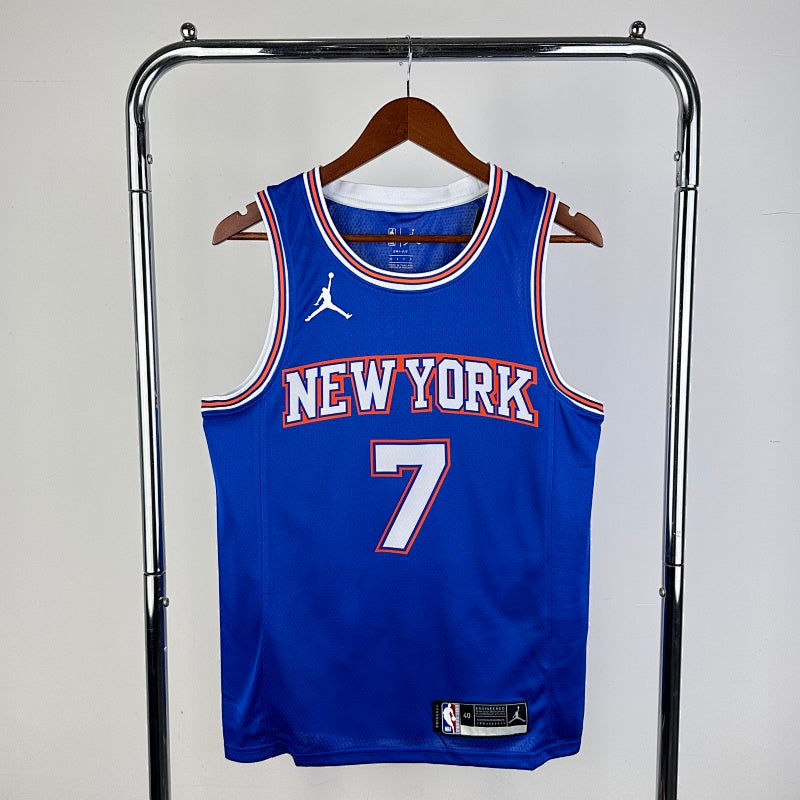 Maillot New York Knicks Statement Edition 2020-21 - Bleu