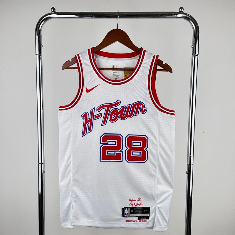 Maillot Houston Rockets City Edition 2023-24 Hometown Heroes - Blanc
