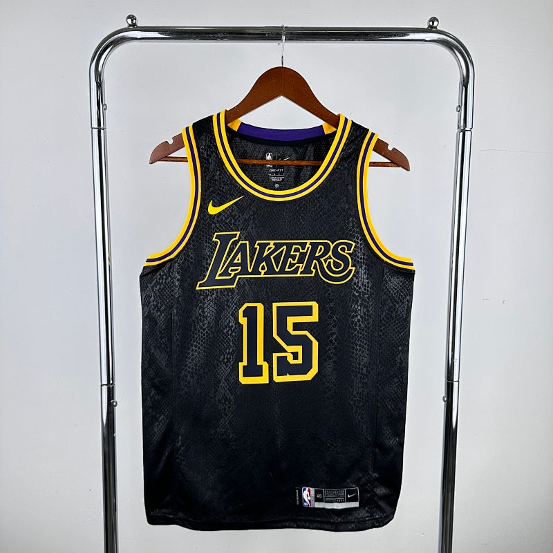Maillot Los Angeles Lakers City Edition Black Mamba - Noir et or