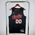 Maillot Portland Trail Blazers City Edition 2023-24 Rip City - Noir