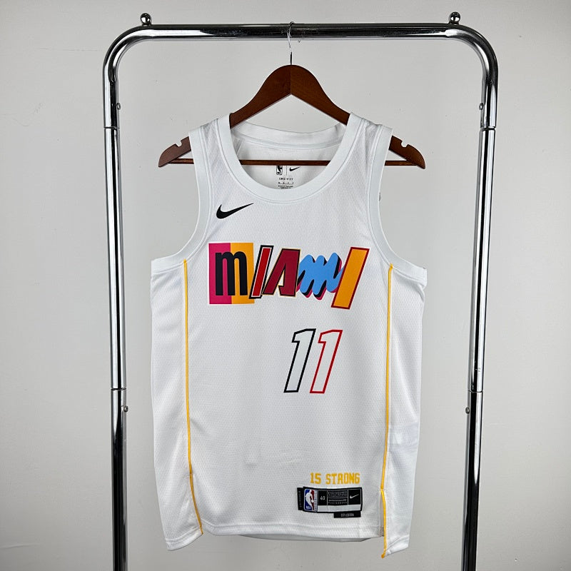 Maillot Miami Heat City Edition 2022-23 Miami Mashup - Blanc