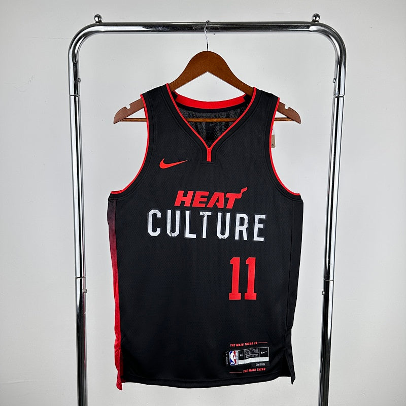 Maillot Miami Heat City Edition 2023-24 Heat Culture - Noir
