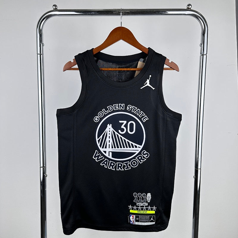 Maillot Golden State Warriors Edition Pont - Noir et argent