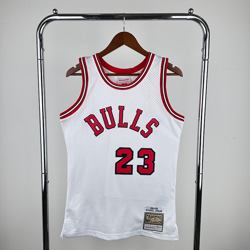 Maillot Chicago Bulls Hardwood Classics 1984-85 Rookie - Blanc