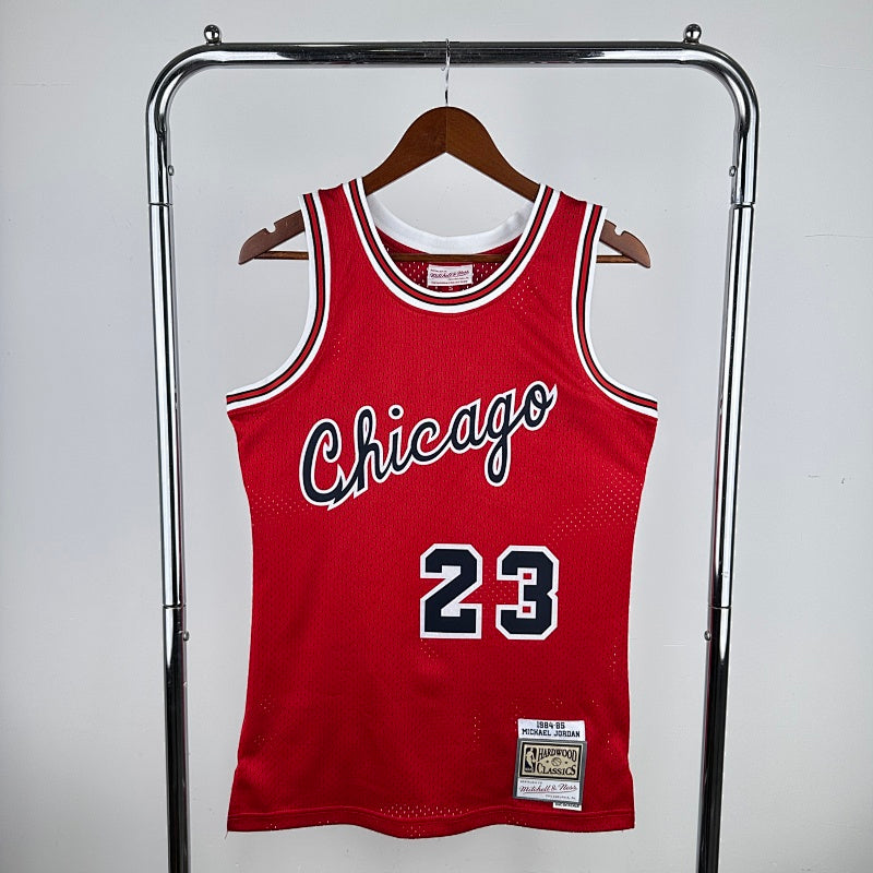 Maillot Chicago Bulls Hardwood Classics 1984-85 Rookie - Rouge