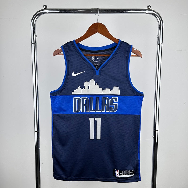 Maillot Dallas Mavericks Skyline - Bleu marine