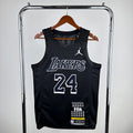 Maillot Los Angeles Lakers Edition Signature - Noir et argent